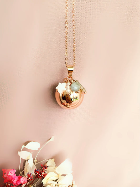 Bola de grossesse or rose stella