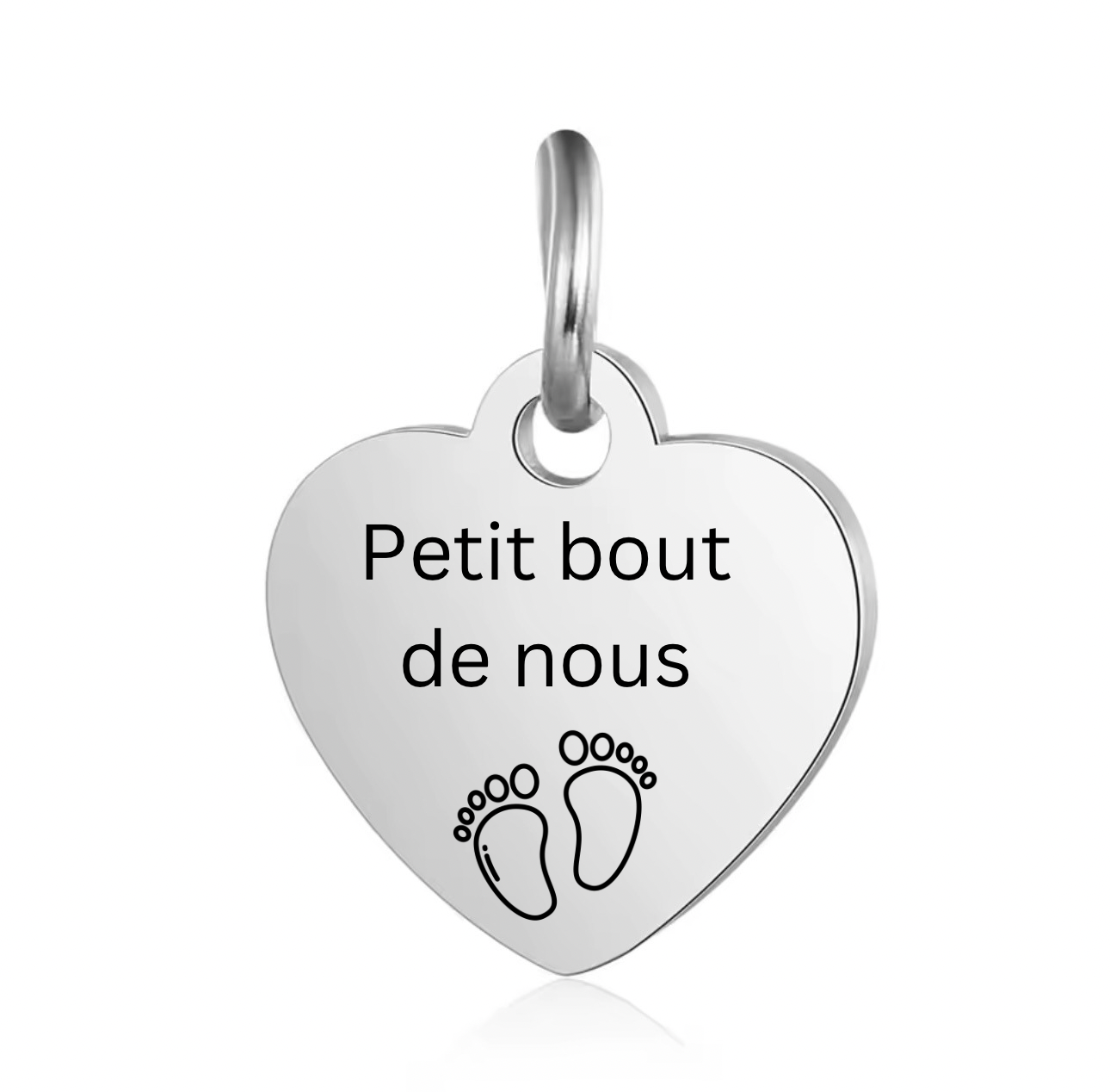 Médaillon cœur à personnalisé - PetitBola