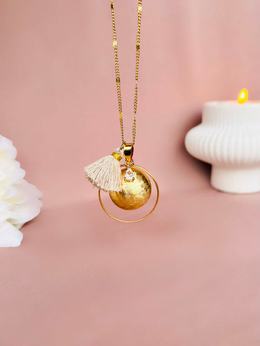 Bola de grossesse or Aria, Bijou artisanal fait en France pour futures mamans