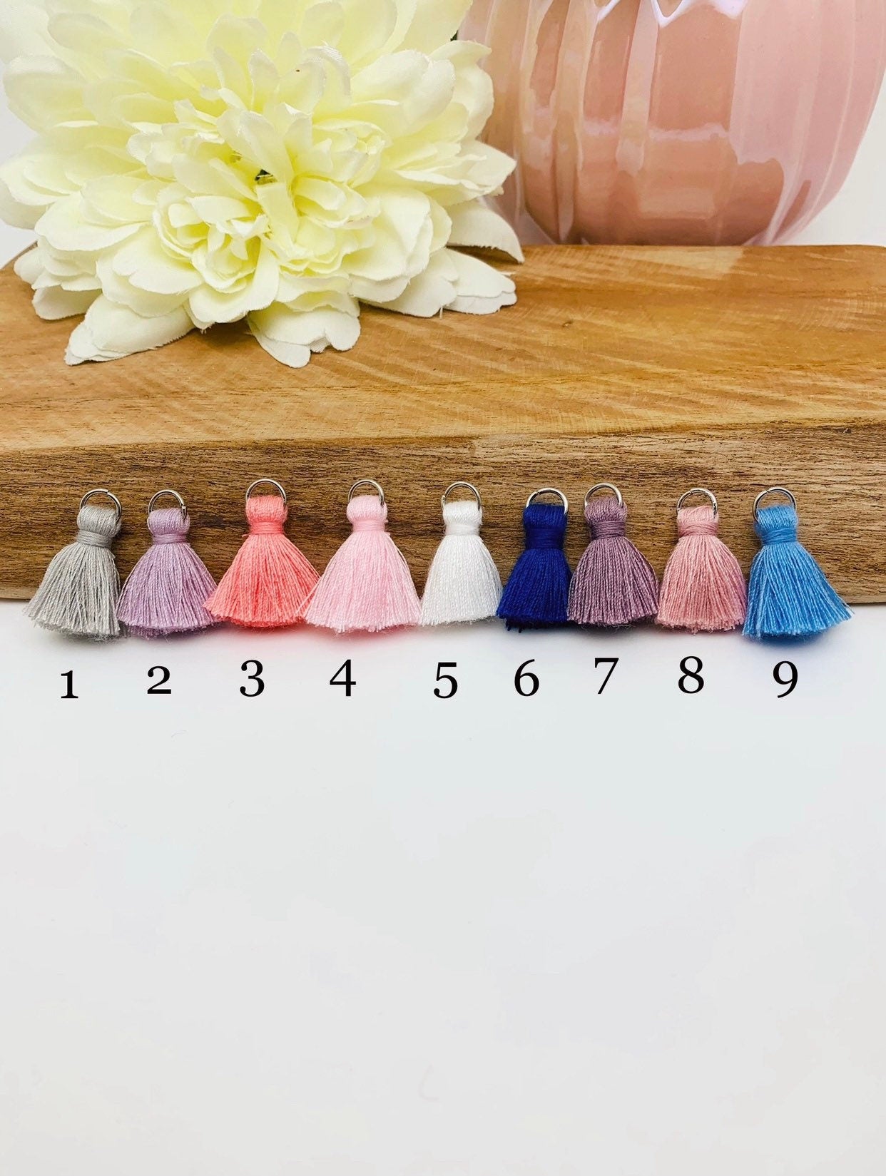 Bola de grossesse plaquée or rose et breloque en perles d’eau douce