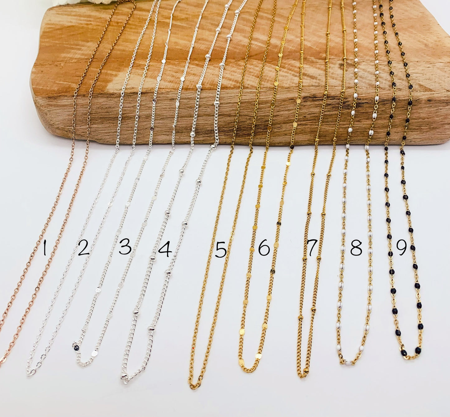 Bola de grossesse brossé or rose et perles d'eau douce