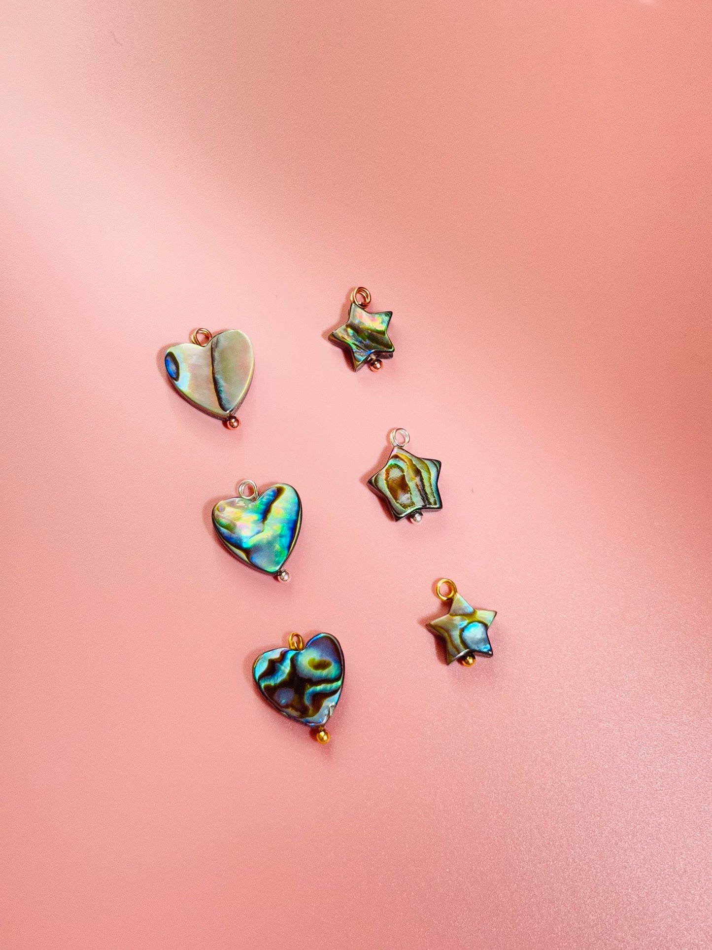 Charms coquille d’ormeau pour bola de grossesse