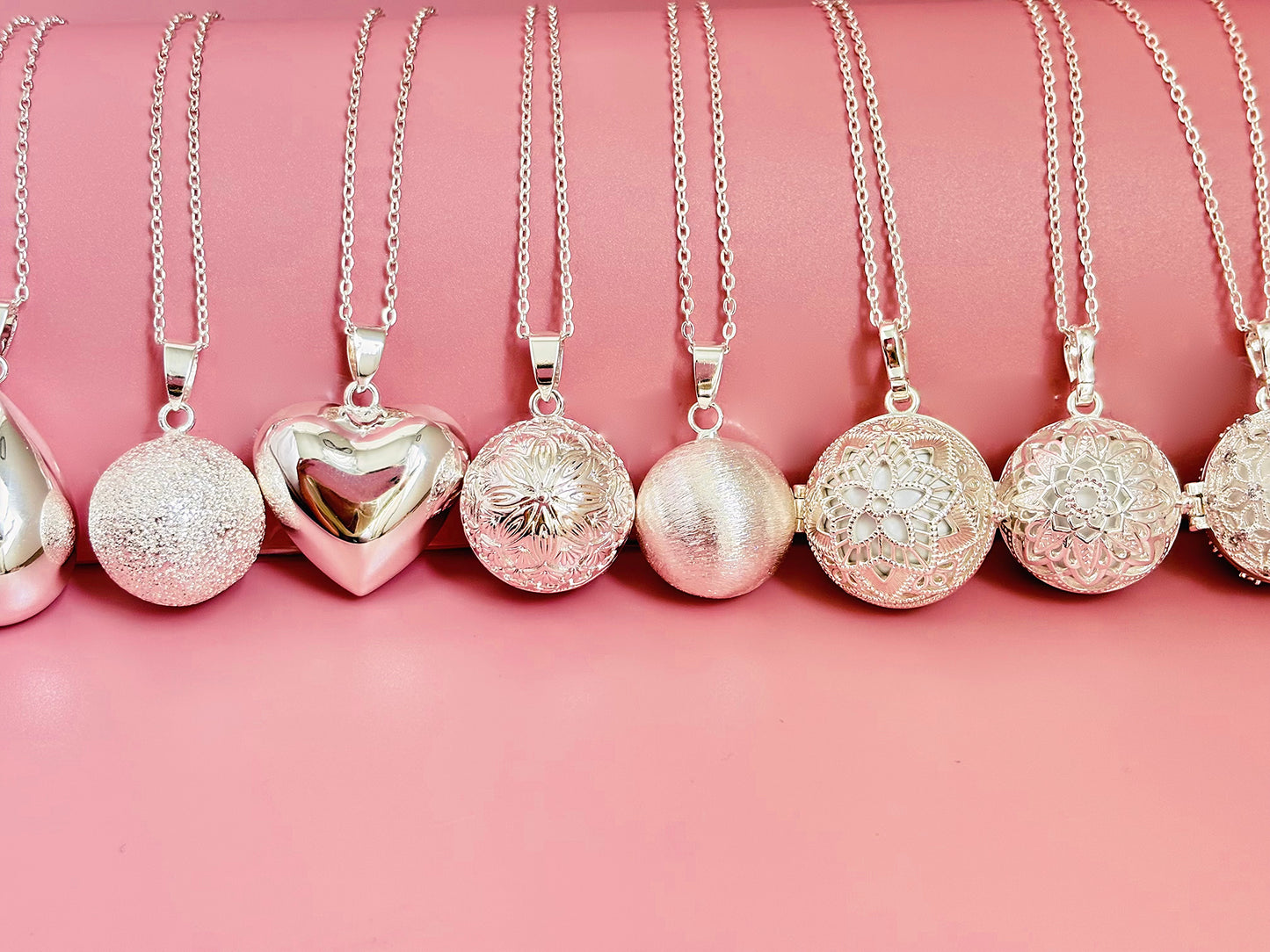 Bolas de grossesse argent personnalisable