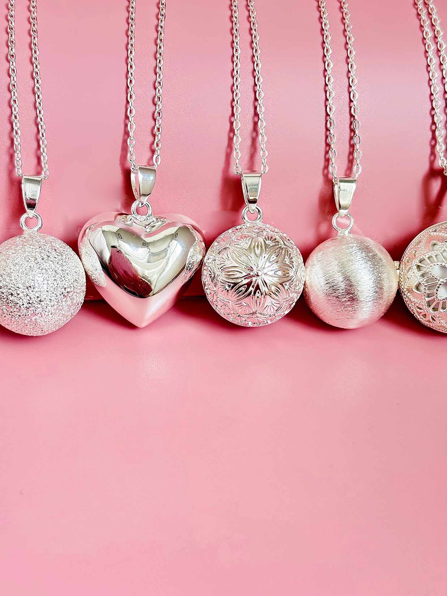 Bolas de grossesse argent personnalisable