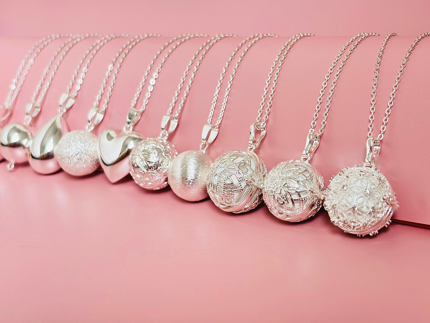 Bolas de grossesse argent personnalisable