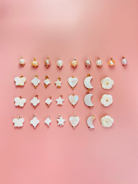 Charms en nacre pour Bola de grossesse
