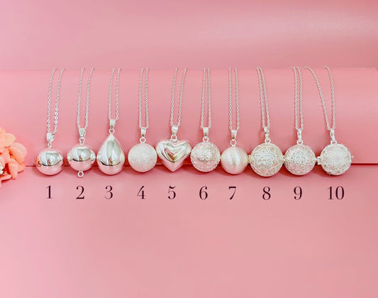Bolas de grossesse argent personnalisable