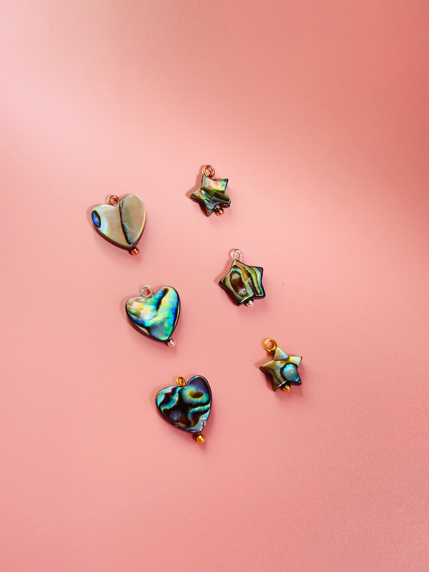 Charms coquille d’ormeau pour bola de grossesse