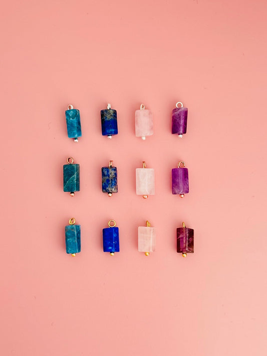 Charms pierre naturelle