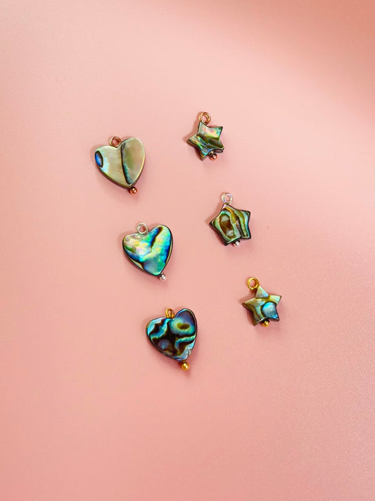 Charms coquille d’ormeau pour bola de grossesse