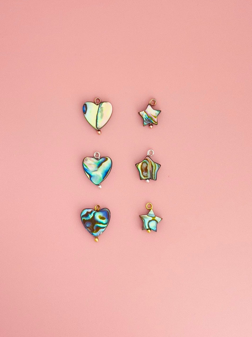 Charms coquille d’ormeau pour bola de grossesse